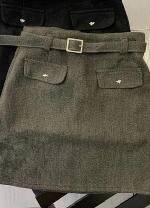 Спідниця-шорти з поясом