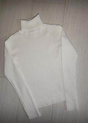 Фирменная водолаза, гольф в рубчик next, хлопок