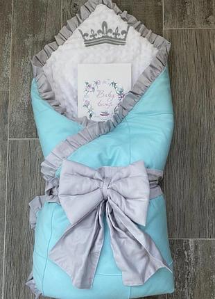 Одеялко-конверт со съёмным наполнителем,состояние новое