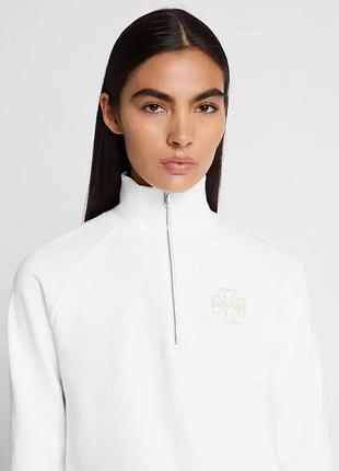 Джемпер,худи, реглан, свитшот белый tory burch