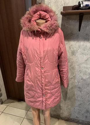 Куртка женская длинная 52-54