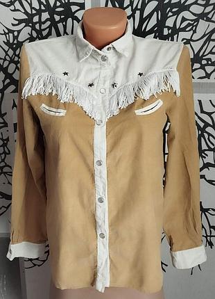 Жіноча вельветова сорочка