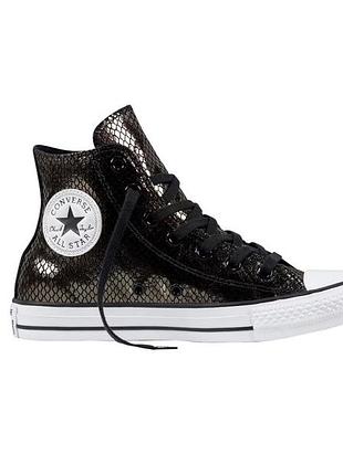 Кеды кожаные converse chuck taylor all star animal print