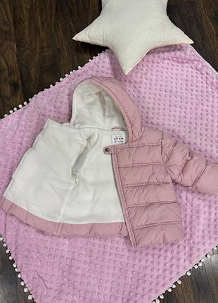 Куртка next для дівчинки (осінь -тепла зима )