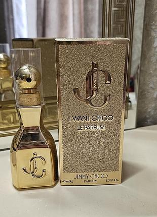 Женские духи jimmy choo i want choo le parfum.