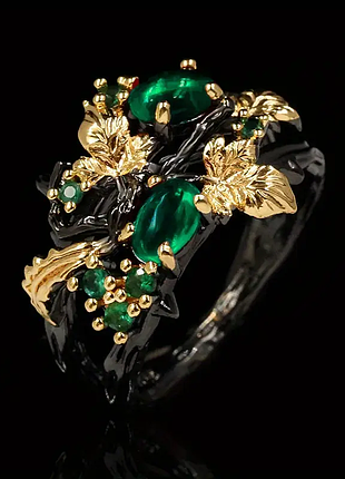 Ботаническое кольцо для женщин