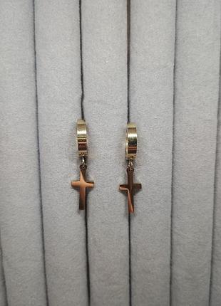 Сережки stainless steel нержавіюча сталь