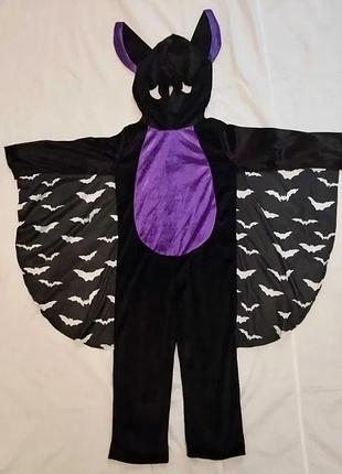 Карнавальный костюм летучей мыши на мальчика 2-3 года хеллоуин