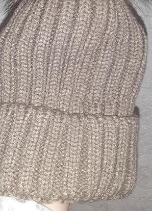 Шапка вязаная