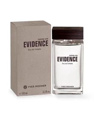 Туалетна вода evidence 100 мл yves rocher