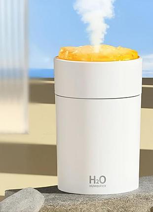 Увлажнитель воздуха с подсветкой h2o colorful humidifier белый, usb