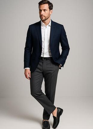 Ollie sweeney original — шкіряні чоловічі мокасини, англія, р. 43 (uk 9)