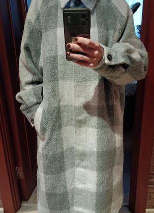 Пальто-сорочка оверсайз жіноче