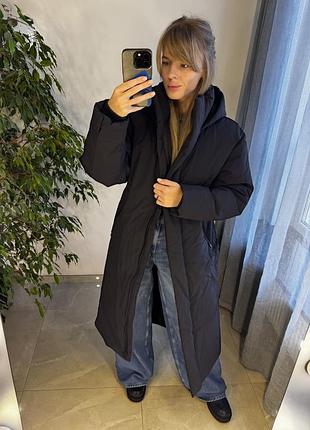 Пуховик zara xs пух перо