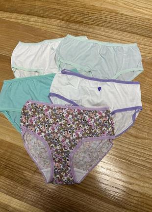 Набір трусиків 6/7 років , труси george дівчинці