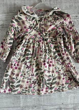 Сукня вельвет, плаття 2-3 роки