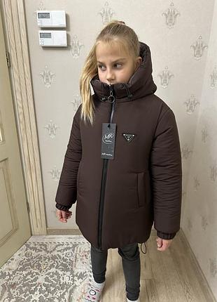 Двохстороння зимова куртка, новинка зима 25-26!