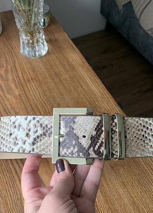 Шкіряний пояс під пітона