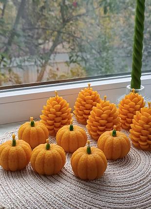 Шишка 
свеча из пчелиного воска