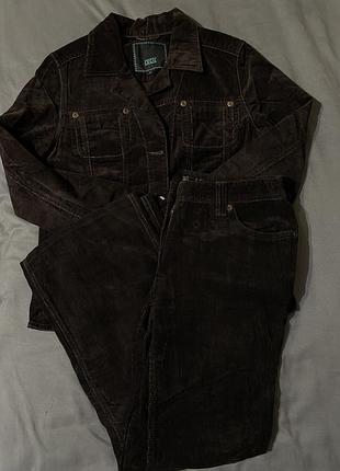 Костюм вельветовий