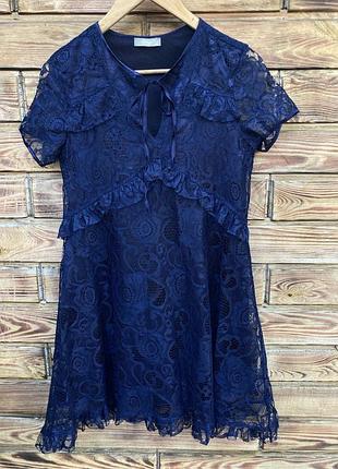 Женское гипюровое платье туречки 42/44 размер