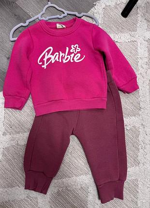 Костюм на утепленные на девочку