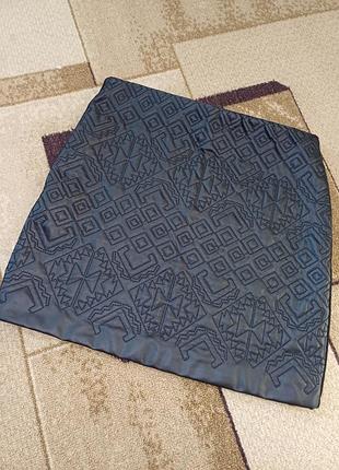 Мини-юбка из эко-кожи