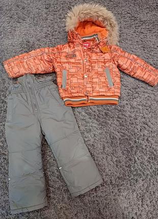 Комбинезон зимний с курткой, 98 см