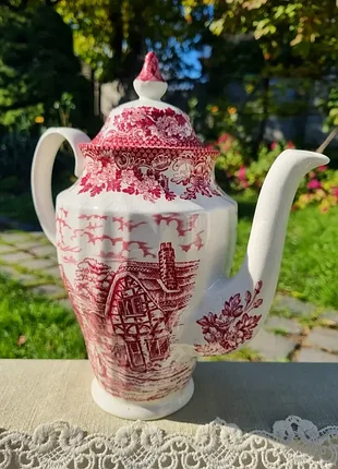 Роскошный английский чайник, заварник merrie olde england от hostess tableware.
