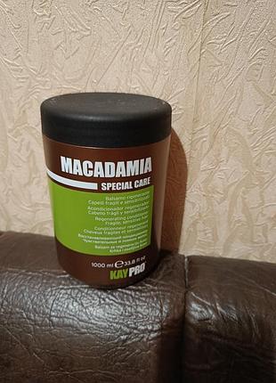 Маска для волосся kaypro живильна з маслом макадамії