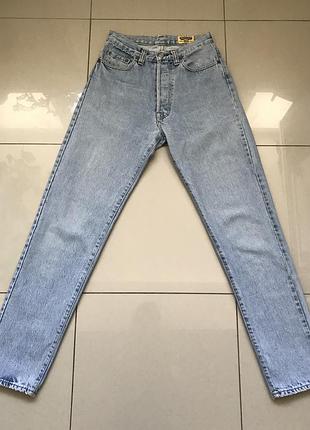 Голубі джинси, прямі, гарноі якості
