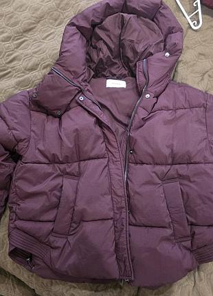 Продам куртку reserved розмір s, колір бургунді.