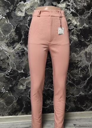 Фирменные классические стильные брюки штаны деловые повседневные stradivarius