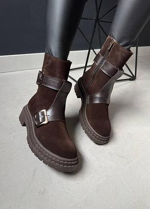 Стильные женские ботинки в наличии и под отшив 💛💙🏆