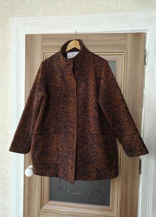 Полупальто женское harvey &amp; jones британское коричневое