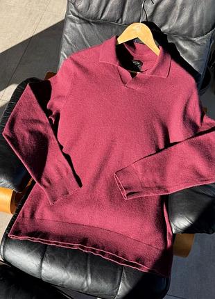 Трикотажний светр на основі вовни massimo dutti