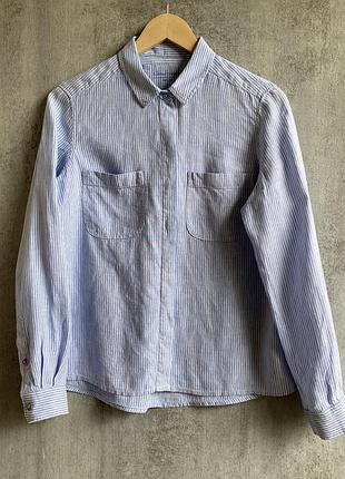 Лляна сорочка m&s collection