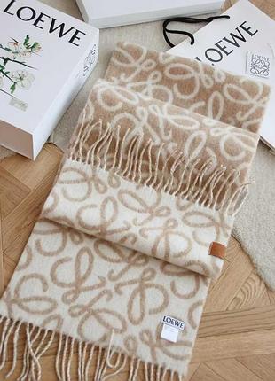 Женский шарф loewe качество супер