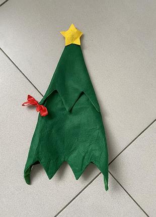 Шапка карнавальна до костюма ялинка