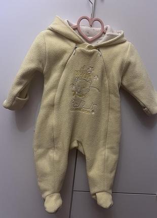 Дитячий теплий флісовий комбінезон