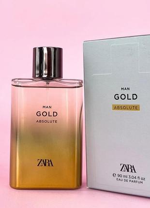 Чоловічі парфуми zara man gold absolute