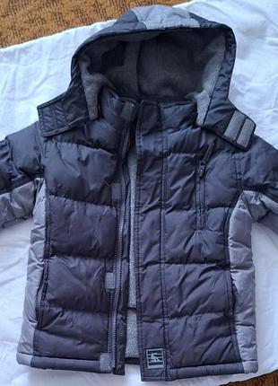 Зимняя куртка на мальчика 4 года