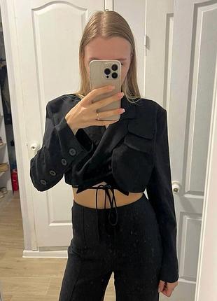Піджак жакет вкорочений