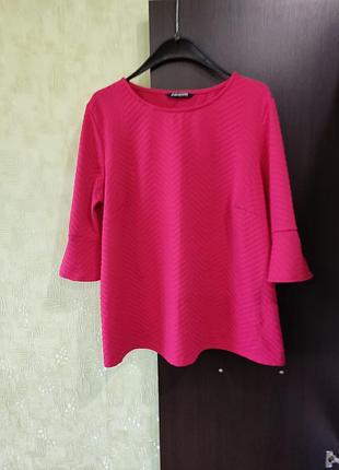 Блуза ягодного цвета.стан новой вещи.
