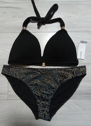 Новый брендовый комбинированный раздельный купальник р.18-20.