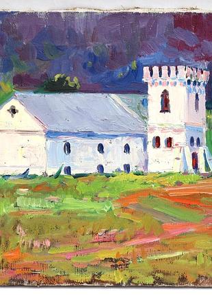 Картина художника єременко п.я. "фортеця", 1976 рік.   (3216)