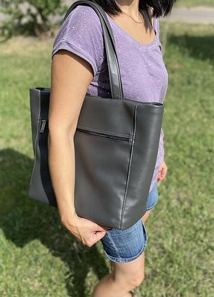 Сумка зі шкір замінника