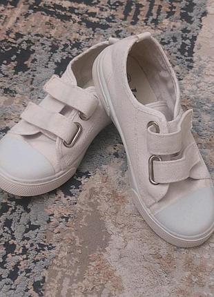 Демисезонные текстильные кеды, размер 31