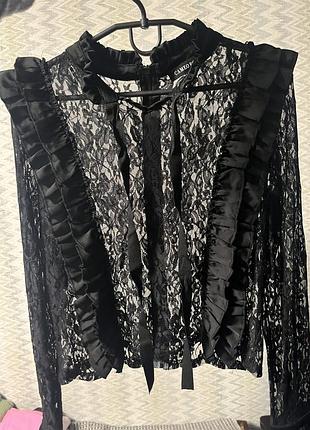 Cameo rose блуза мереживна