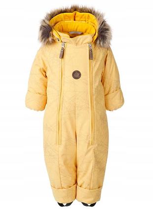 Детский комбинезон зимний lenne hop со светоотражающим эффектом